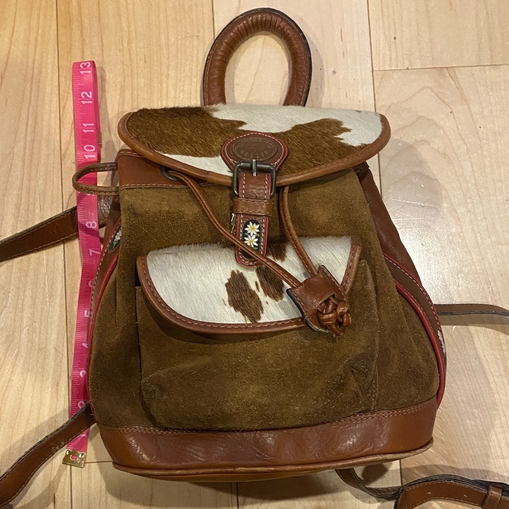 Michel Jordi Cowhide Leather Bag